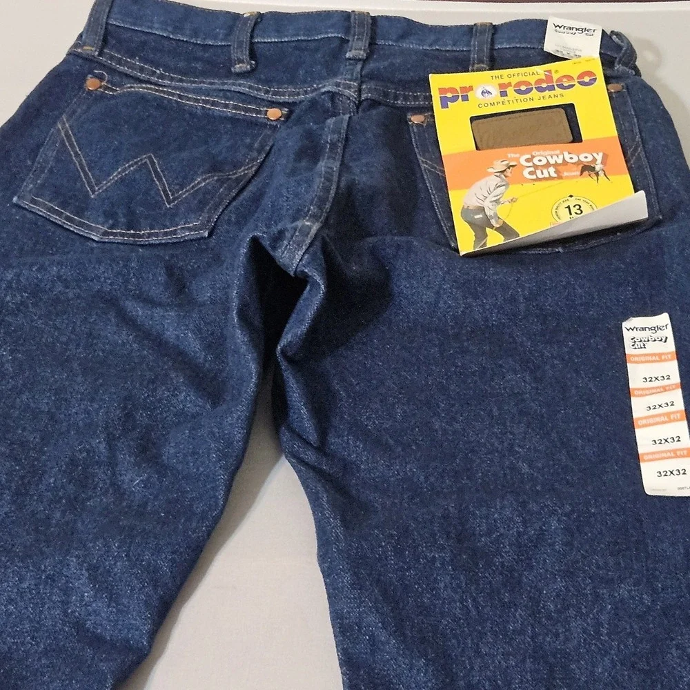 NEW Wrangler Mens Pro Rodeo Cowboy Cut 13MWZ Original Fit Jeans 30x32 NWT‎
